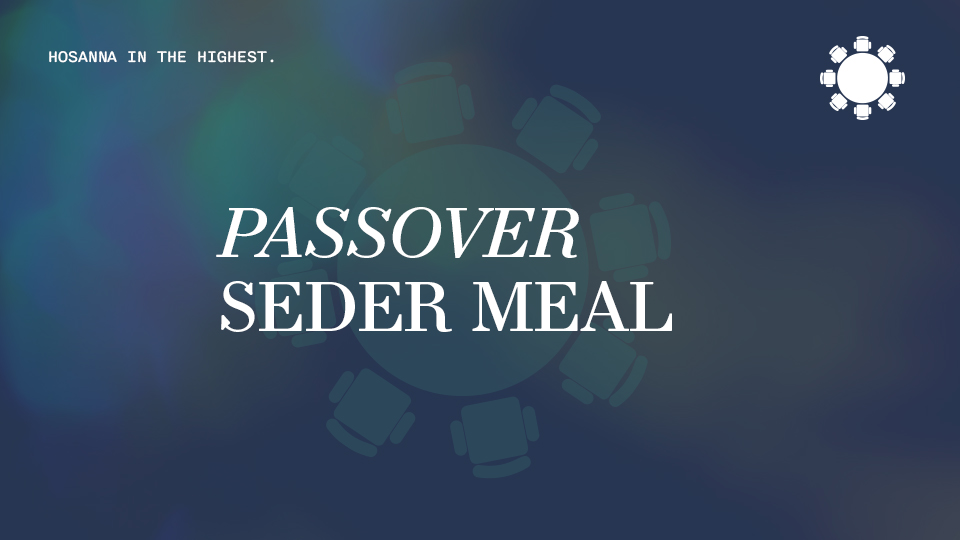 Passover Seder Meal